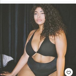 SavagexFenty Glissenette Bodysuit- Black Caviar